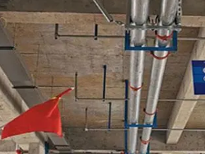 丹凤管廊支架的安装方法